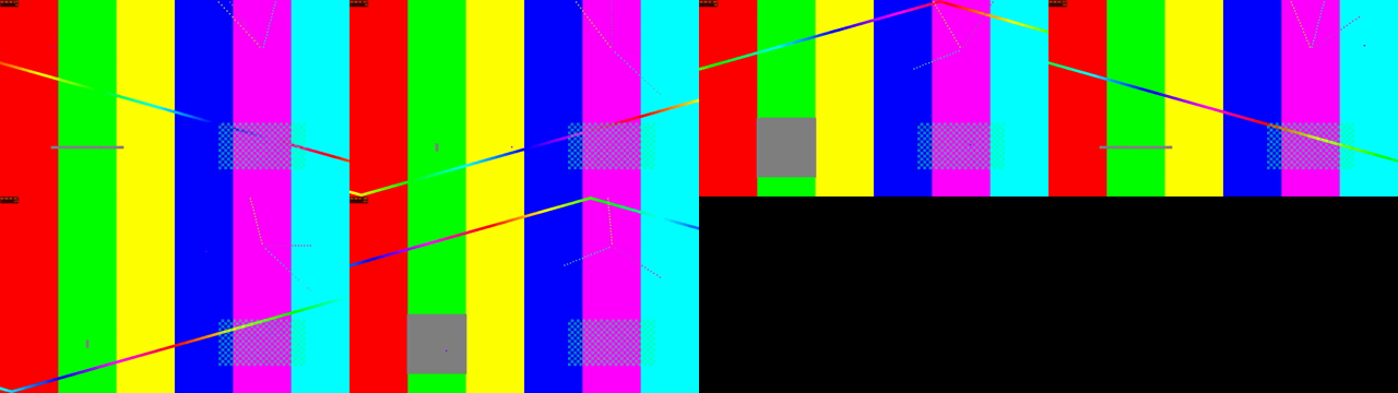Six-cell filmstrip of the FocusPush screen recording